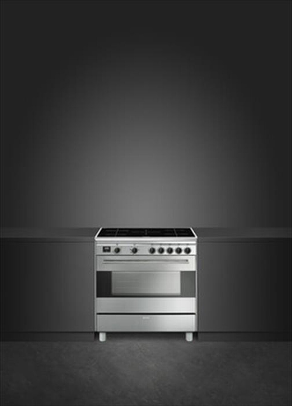 "SMEG - Cucina elettrica BG91IX2 Classe A"