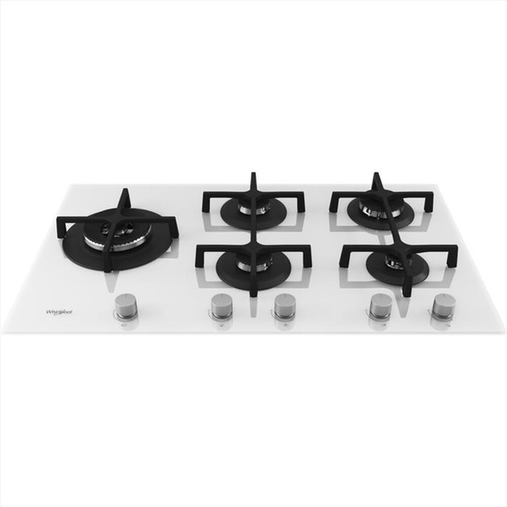 "WHIRLPOOL - Piano cottura a gas ELEMENTS GOA 9523/WH 86cm-Bianco"