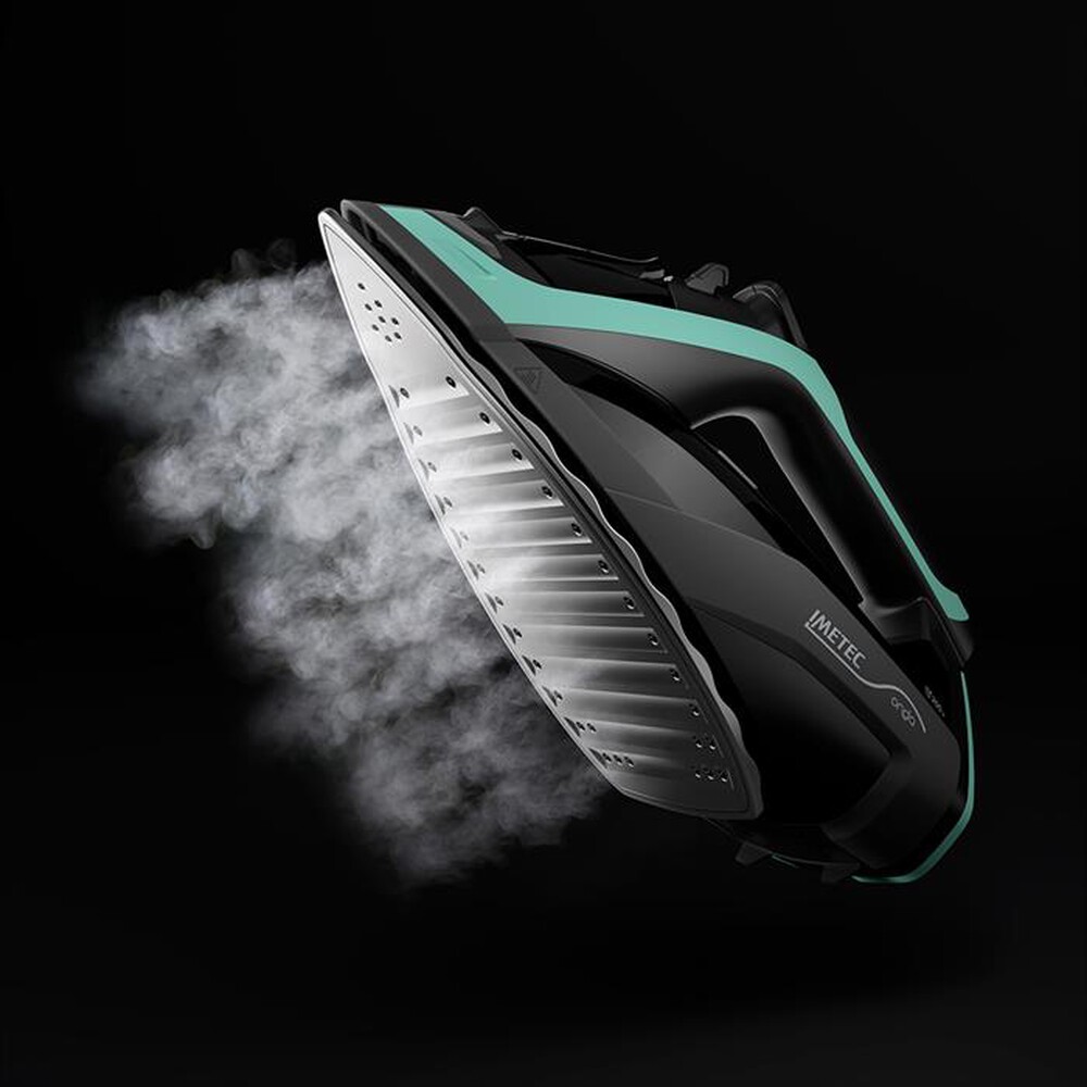 Immagine del prodotto IMETEC - FERRO DA STIRO A VAPORE IMETEC ONDA F1-Nero, Turchese