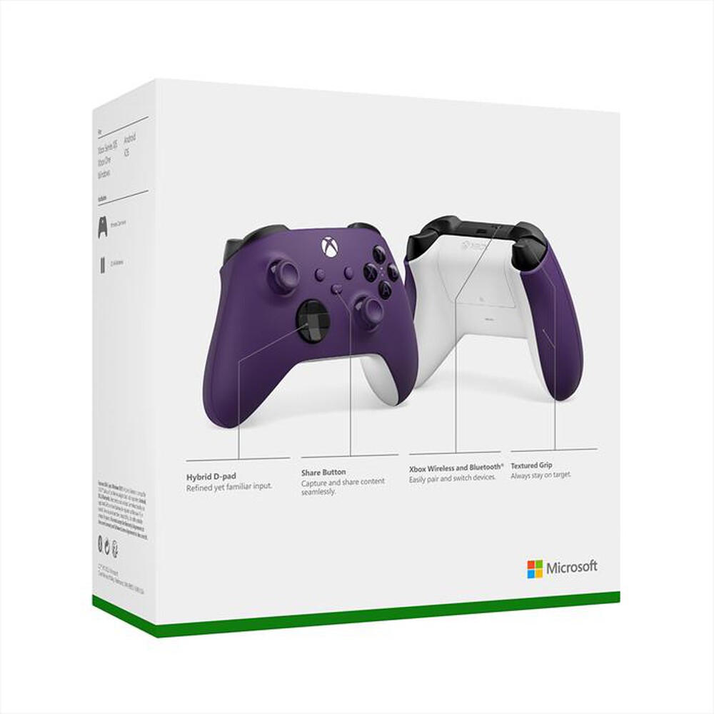 Immagine del prodotto MICROSOFT - XBOX WIRELESS CONTROLLER-Viola