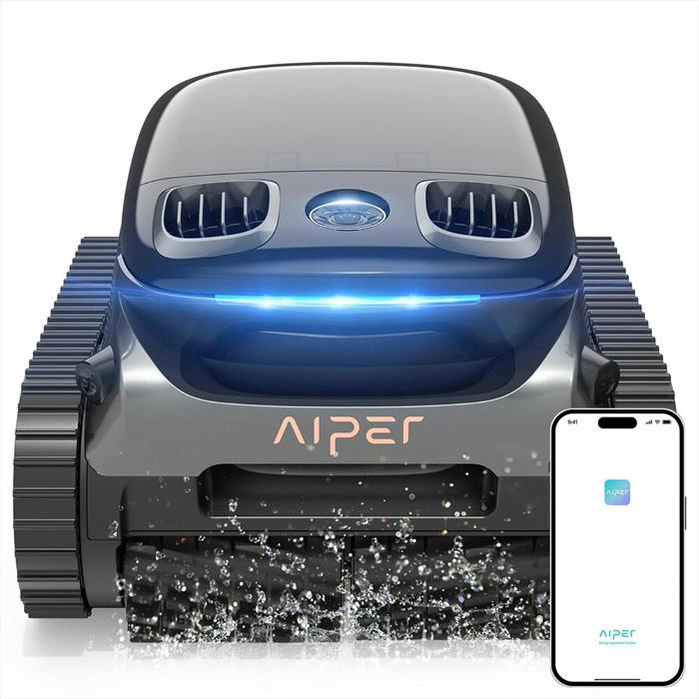 "AIPER - Robot pulisci piscina SCUBA S1 PRO 2-Nero"