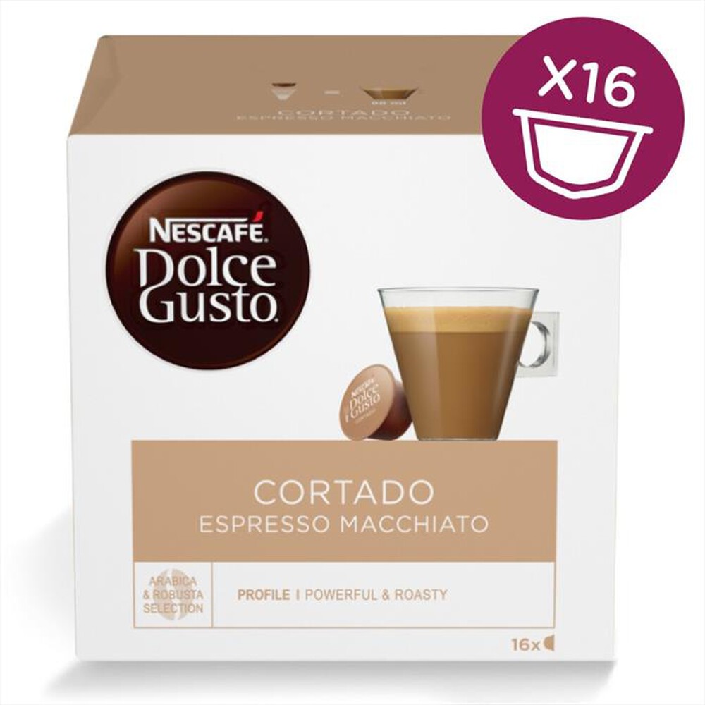 "NESCAFE' DOLCE GUSTO - Cortado Espresso Macchiato - "