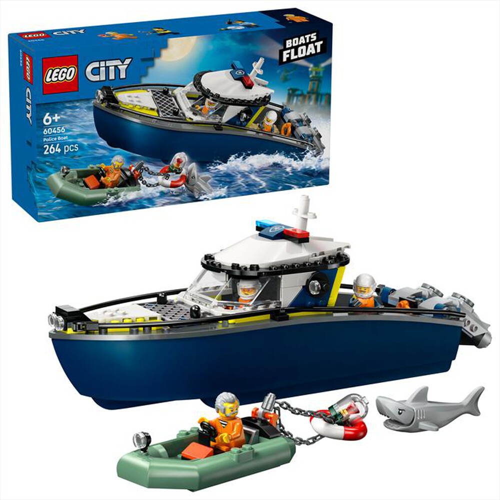 Immagine del prodotto LEGO - CITY POLICE Inseguimento motoscafo Polizia 60456