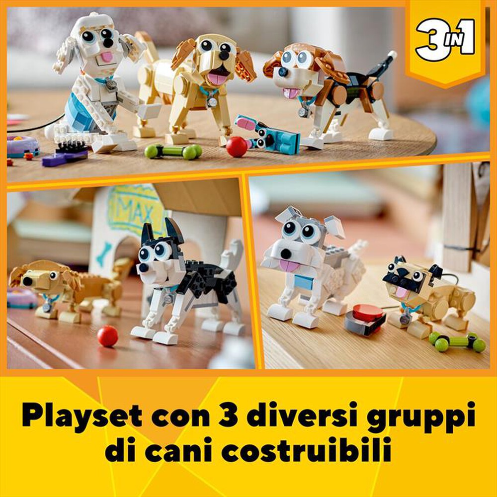 Immagine del prodotto LEGO - CREATOR Adorabili cagnolini 31137