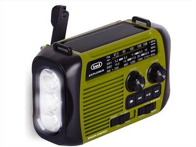 TREVI - Radio portatile AM/FM RA 7F30 BT-Verde