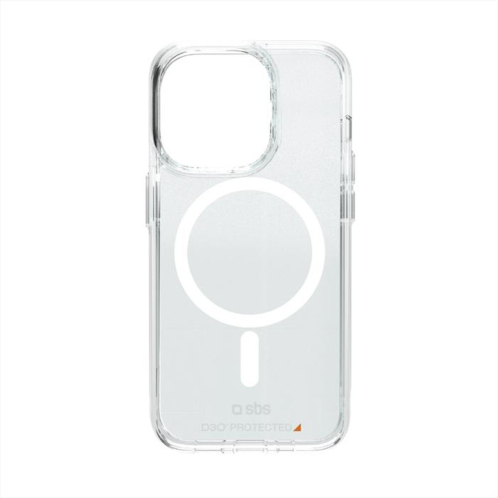 "SBS - Cover Magsafe D3O TED3OMAGCOVIP1561P iPhone 15 Pro-Trasparente"