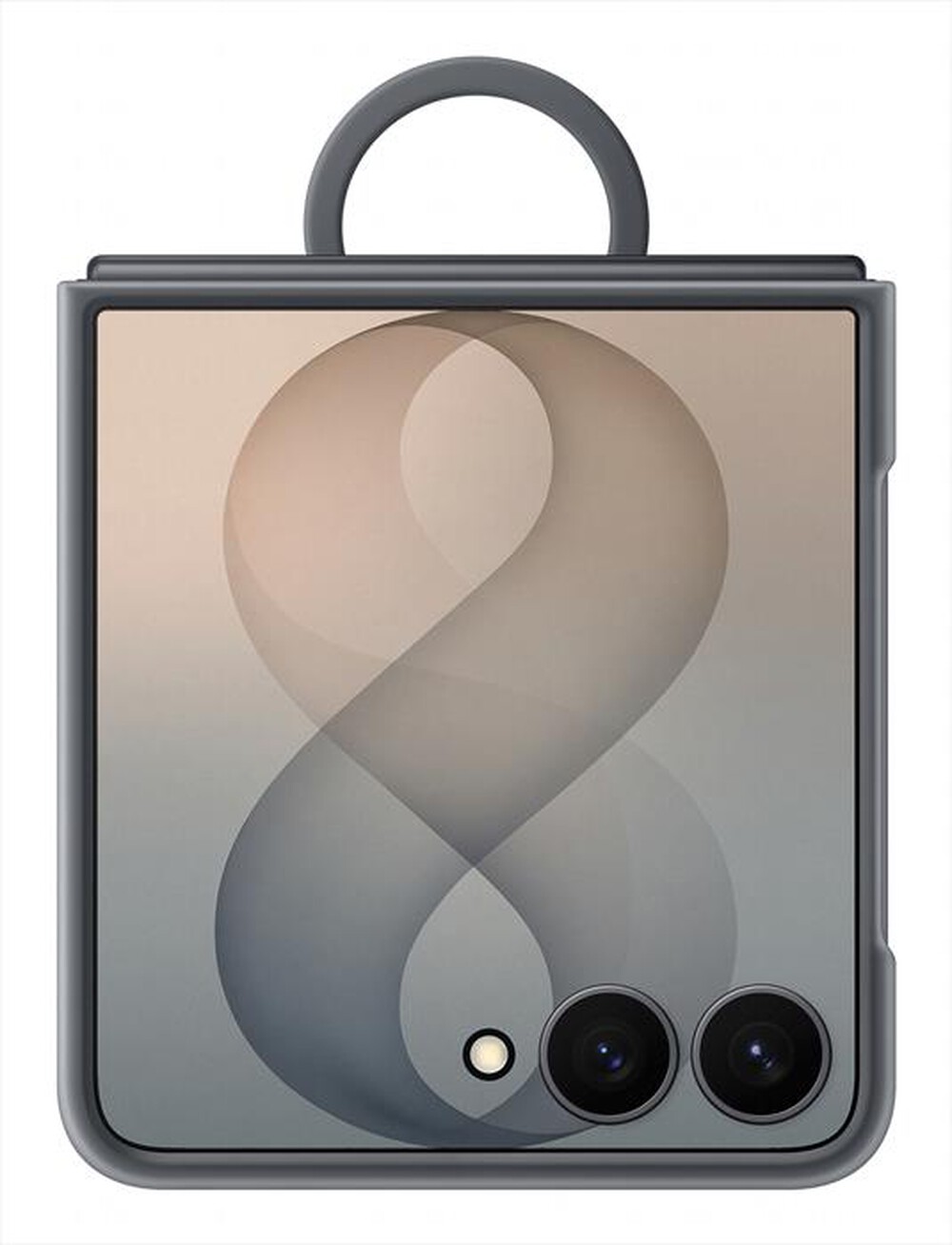 Immagine del prodotto SAMSUNG - Custodia Silicone Ring Magnet per Galaxy Z Flip8-Black