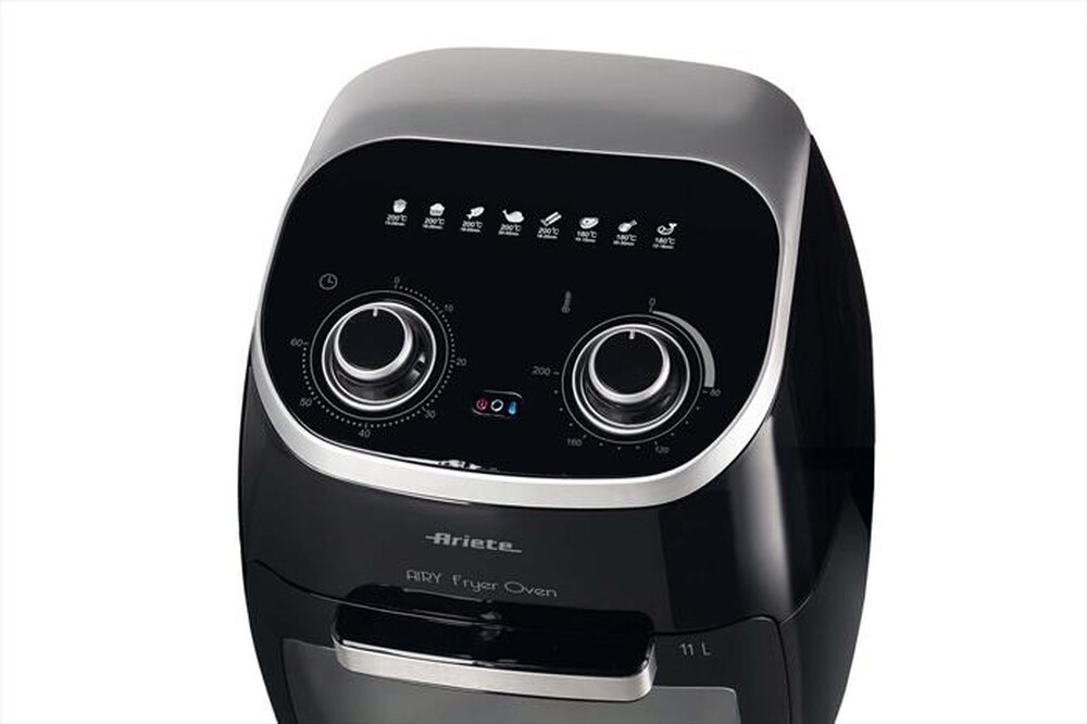 "ARIETE - 4619 Airy Fryer Oven Friggitrice ad aria+Forno 11L-Nero"