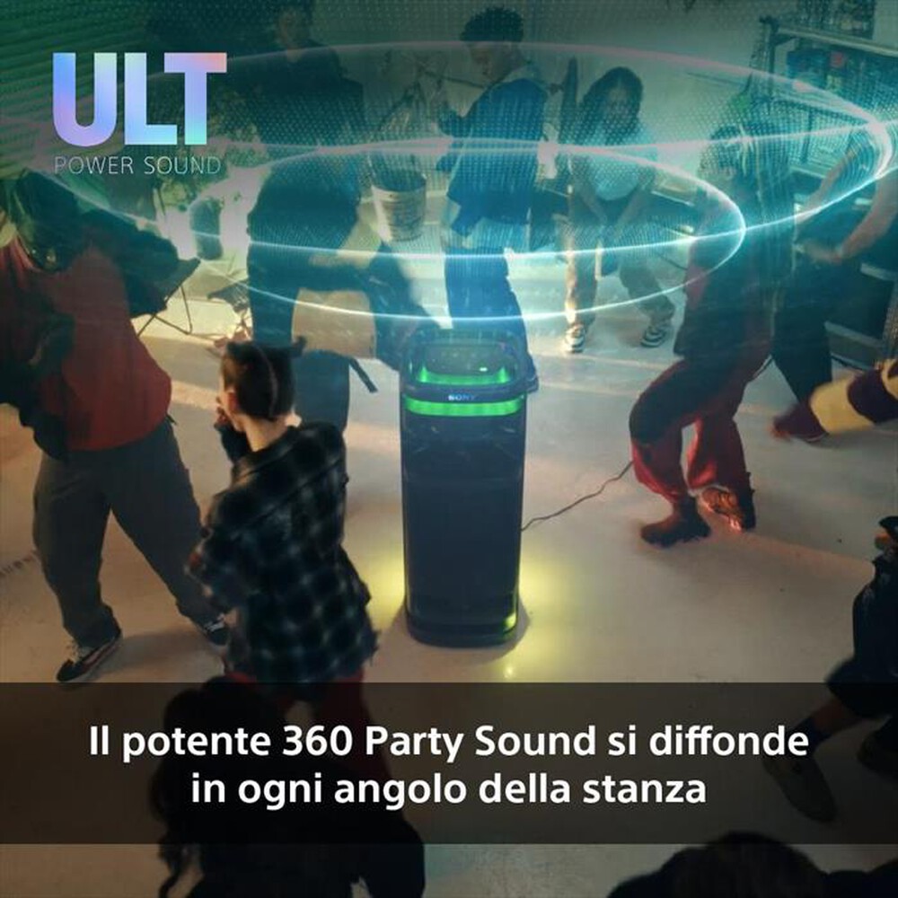 Immagine del prodotto SONY - Altoparlante Bluetooth SRSULT1000.CEL-nero