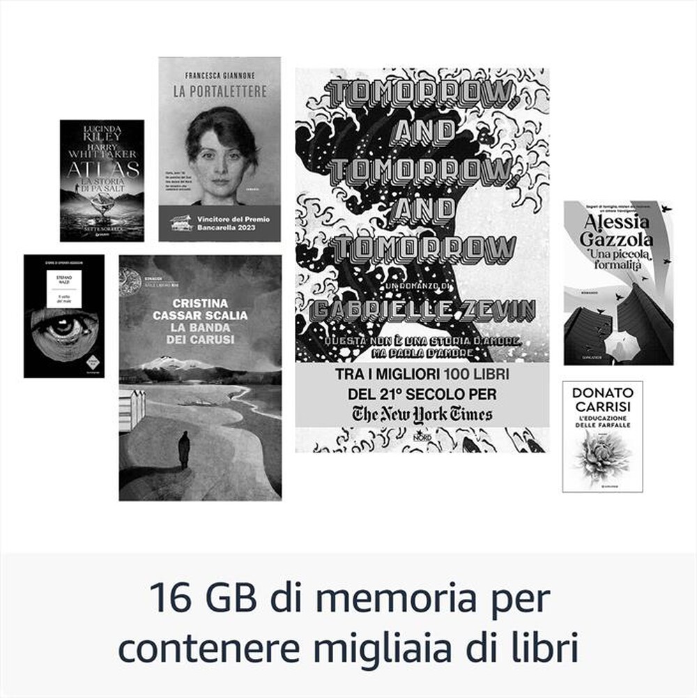 "AMAZON - NUOVO KINDLE (16 GB)-Nero"