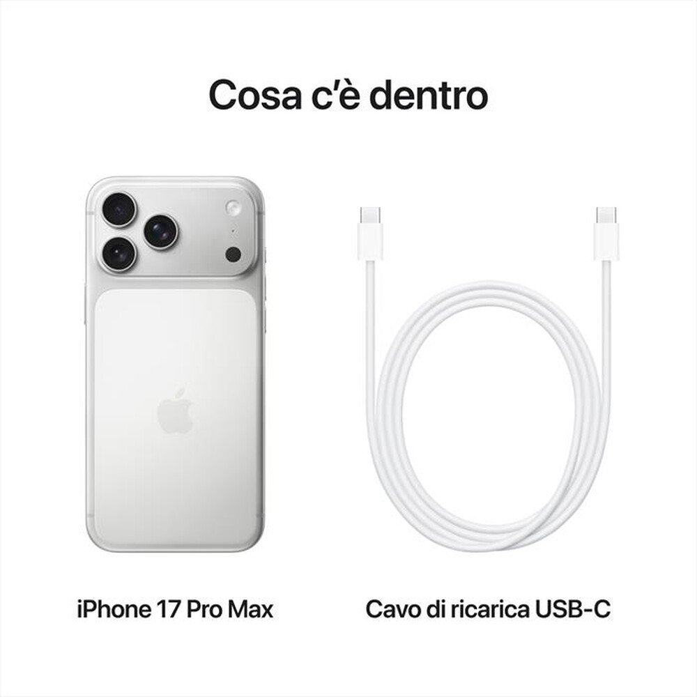 Immagine del prodotto WIND - 3 - APPLE iPhone 17 Pro Max 256GB-Argento