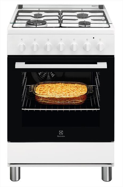 ELECTROLUX - Cucina a gas LKK620000W Classe A-Bianco