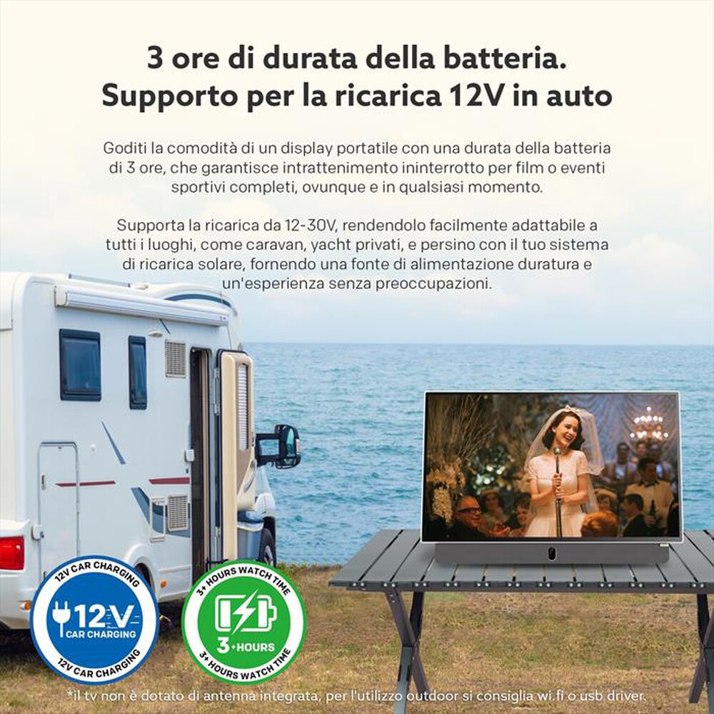 "METZ - Smart TV LED FHD 24\" 24MPE7000Z-BIANCO"