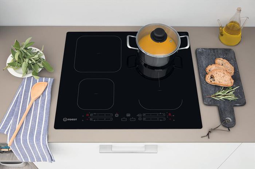 Immagine del prodotto INDESIT - Piano cottura induzione IB 65B60 NE 59 cm-Nero
