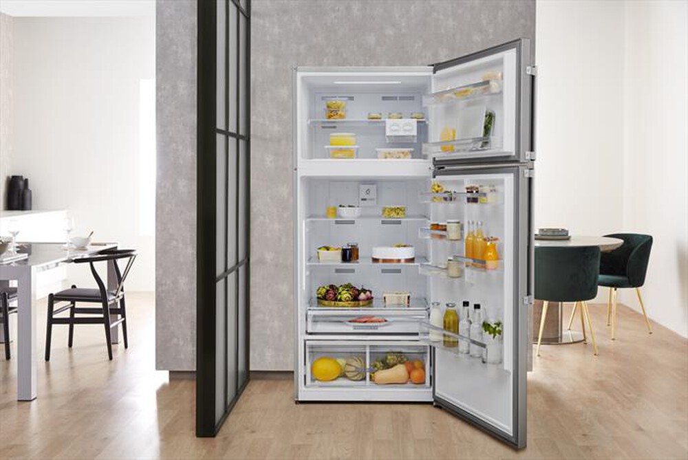 "WHIRLPOOL - Frigorifero 2 porte W84TE 72 X Classe E"
