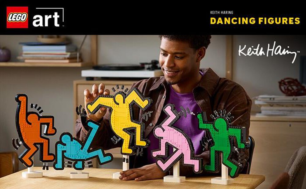 "LEGO - ART Keith Haring – Figure danzanti - 31216"