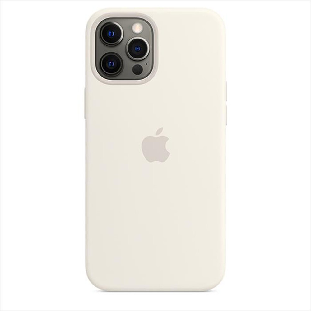 Immagine del prodotto APPLE - Custodia MagSafe in silicone per iPhone 12 Pro Max-Bianco