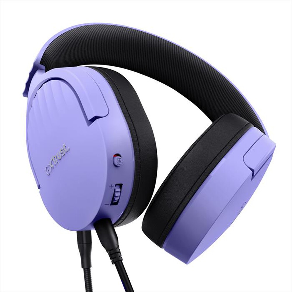 "TRUST - Cuffia gamer GXT489P FAYZO-Purple"