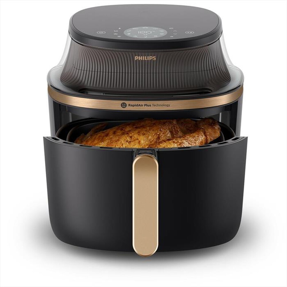 "PHILIPS - Friggitrice ad aria AIRFRYER SERIE 3000 NA342/00-Nero"