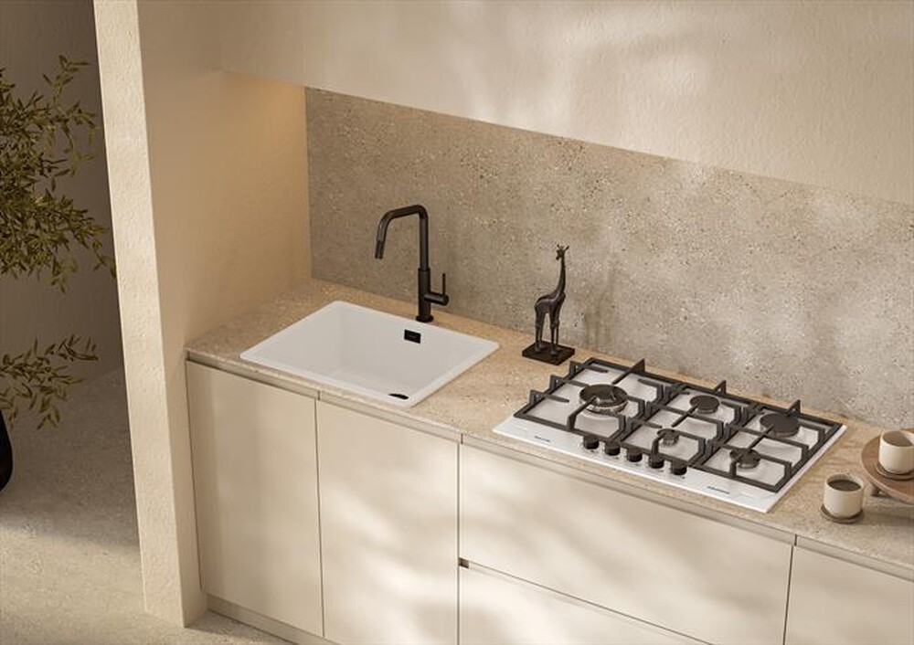 Immagine del prodotto GLEM GAS - Piano cottura a gas GTP85THWH 74cm-Bianco opaco