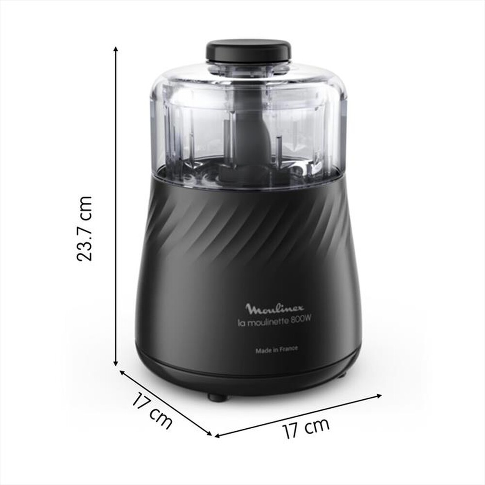 "MOULINEX - Minitritatutto DP710810-Nero"