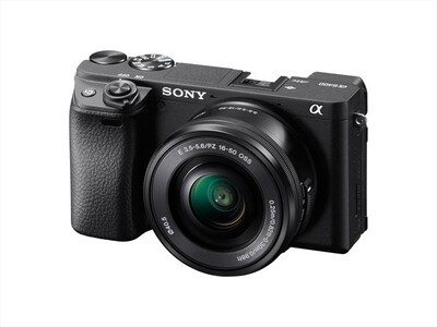 SONY - Fotocamera compatta ILCE6400AKB.CEC-black