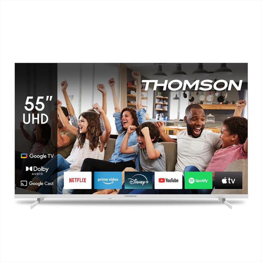 "THOMSON - Smart TV LED UHD 4K 55\" 55UG4S14W-Bianco"