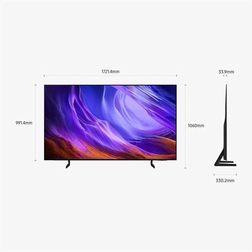 Immagine del prodotto SAMSUNG - Smart TV OLED 4K AI 77" QE77S85HAEXZT-Black