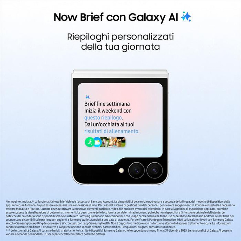 Immagine del prodotto SAMSUNG - Galaxy Z Flip7 FE 8+128GB-Black