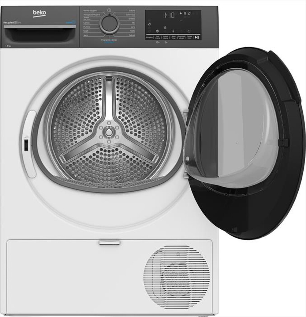Immagine del prodotto BEKO - Asciugatrice BMEUT481SAI_IT 8 Kg Classe C-Grigio, Bianco