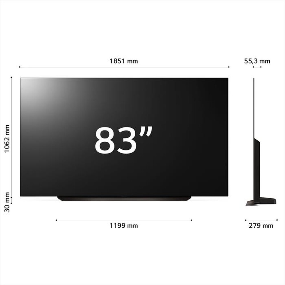 Immagine del prodotto LG - Smart TV OLED AI B4 UHD 4K 83" OLED83B49LA-Nero