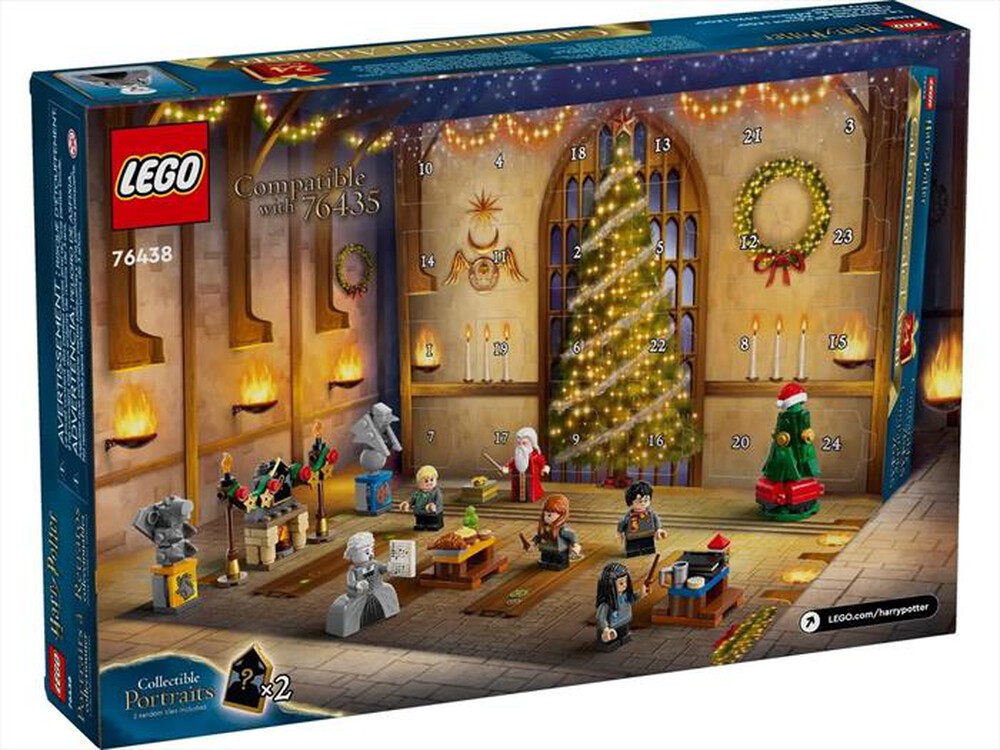 "LEGO - Harry Potter Calendario dell’Avvento 2024 - 76438-Multicolore"