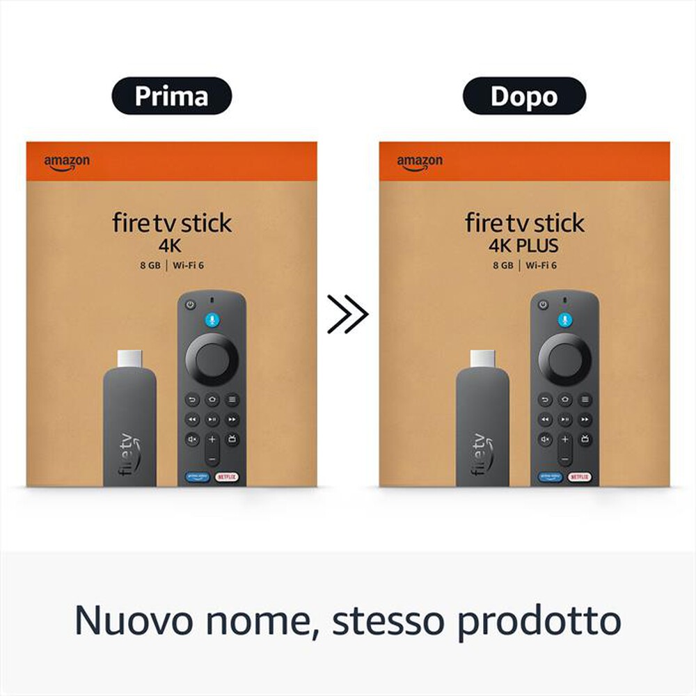 Immagine del prodotto AMAZON - FIRE TV STICK 4K PLUS DI AMAZON-Nero