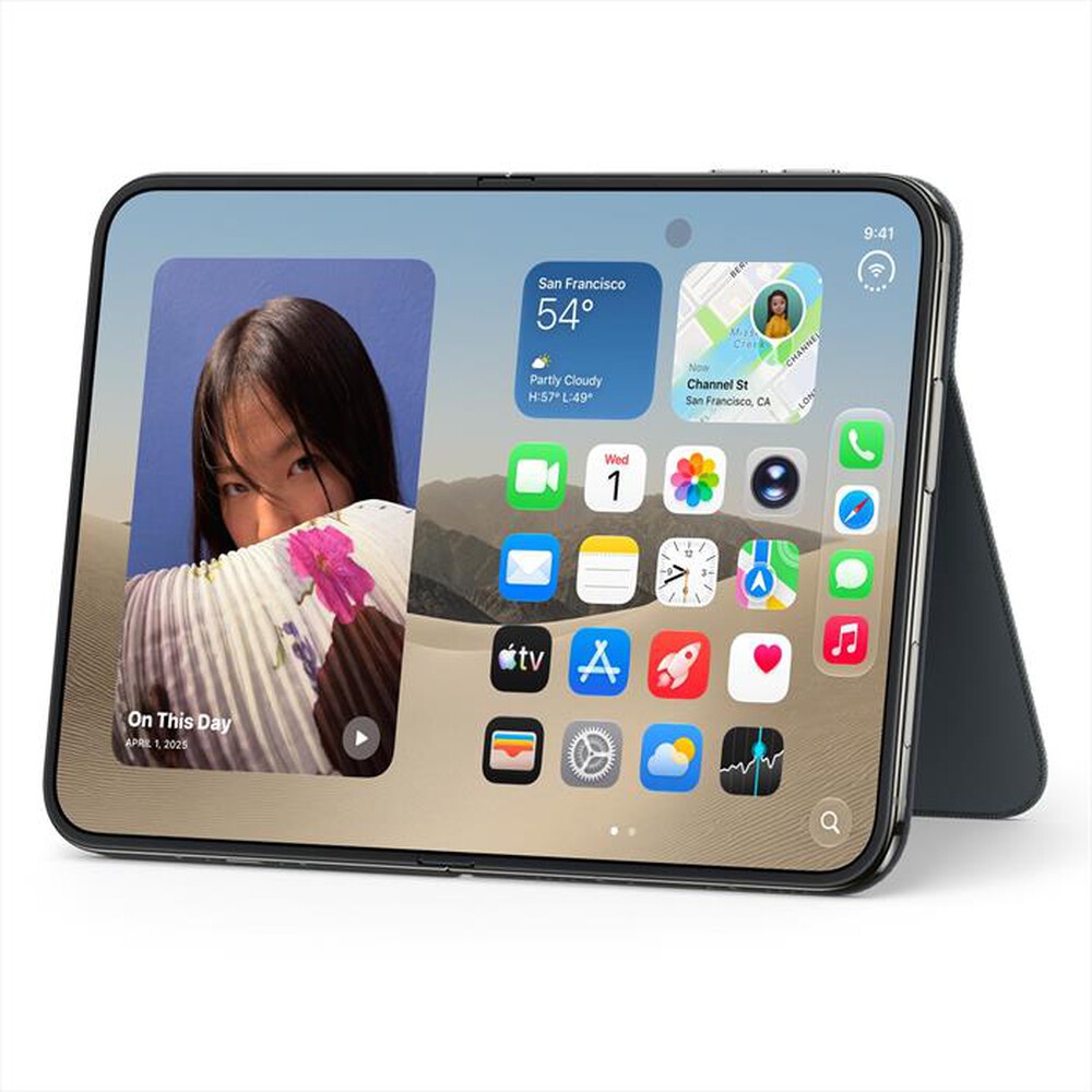 Immagine del prodotto APPLE - Custodia Folio per iPhone Duo con supporto-Blu marino