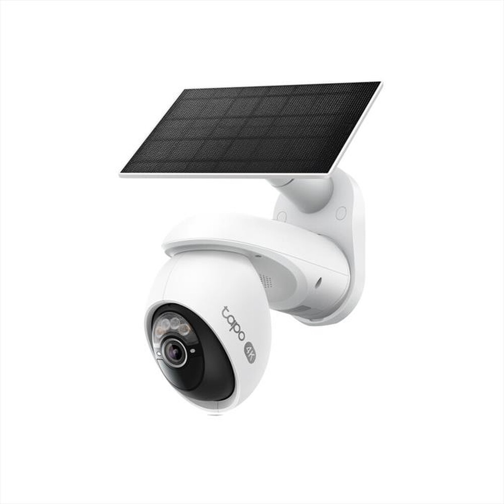 Immagine del prodotto TP-LINK - Telecamera 4K 8MP motorizzata con pannello solare-bianco