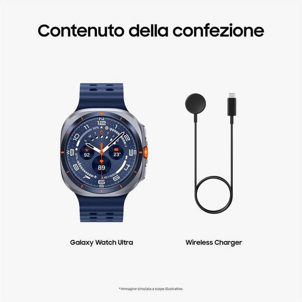 Immagine del prodotto SAMSUNG - GALAXY WATCH ULTRA 47MM LTE, 2+64GB-Titanium Blue