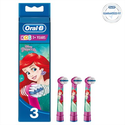 ORAL-B - Testine Kids, 3 Pezzi-Viola