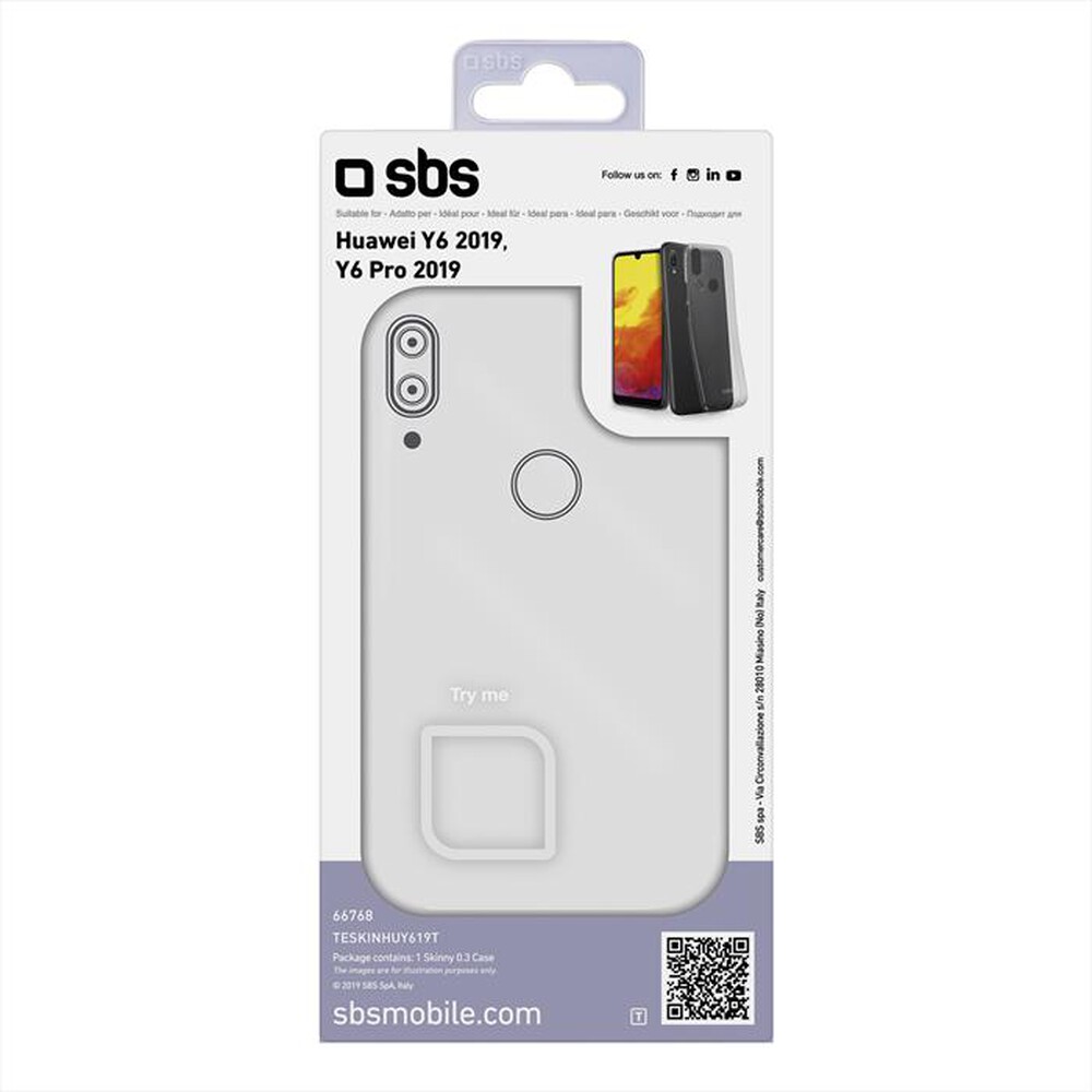 "SBS - TESKINHUY619T-Trasparente"
