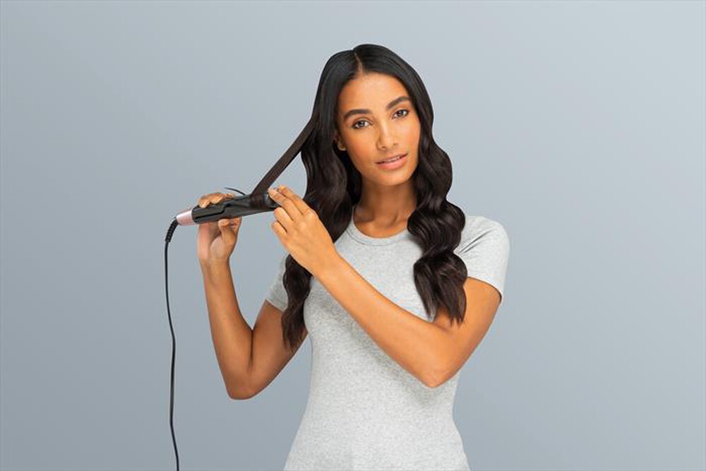 "REMINGTON - S6606-grigio scuro/rosa"