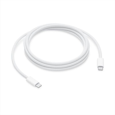 APPLE - Cavo di ricarica USB-C da 240W (2 m)-Bianco,  APPLE - Cavo di ricarica USB-C da 240W (2 m)-Bianco