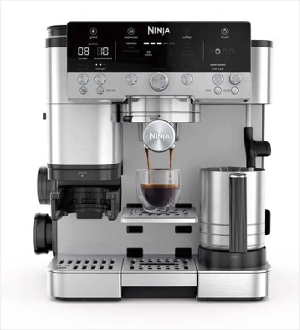 NINJA - MACCHINA DA CAFF&Egrave; LUXE CAF&Eacute; PREMIER 3IN1-Argento