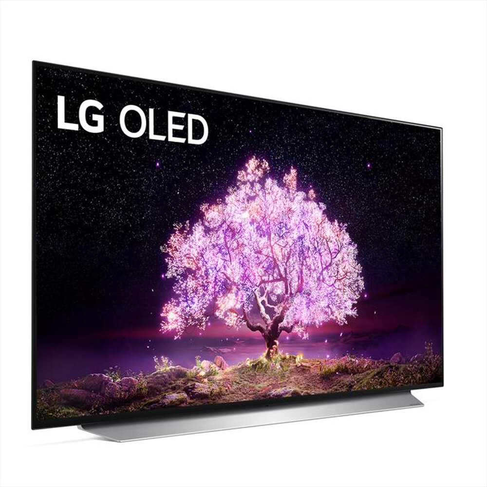 "LG - Smart TV OLED 4K 48\" OLED48C15LA - Vanilla White"