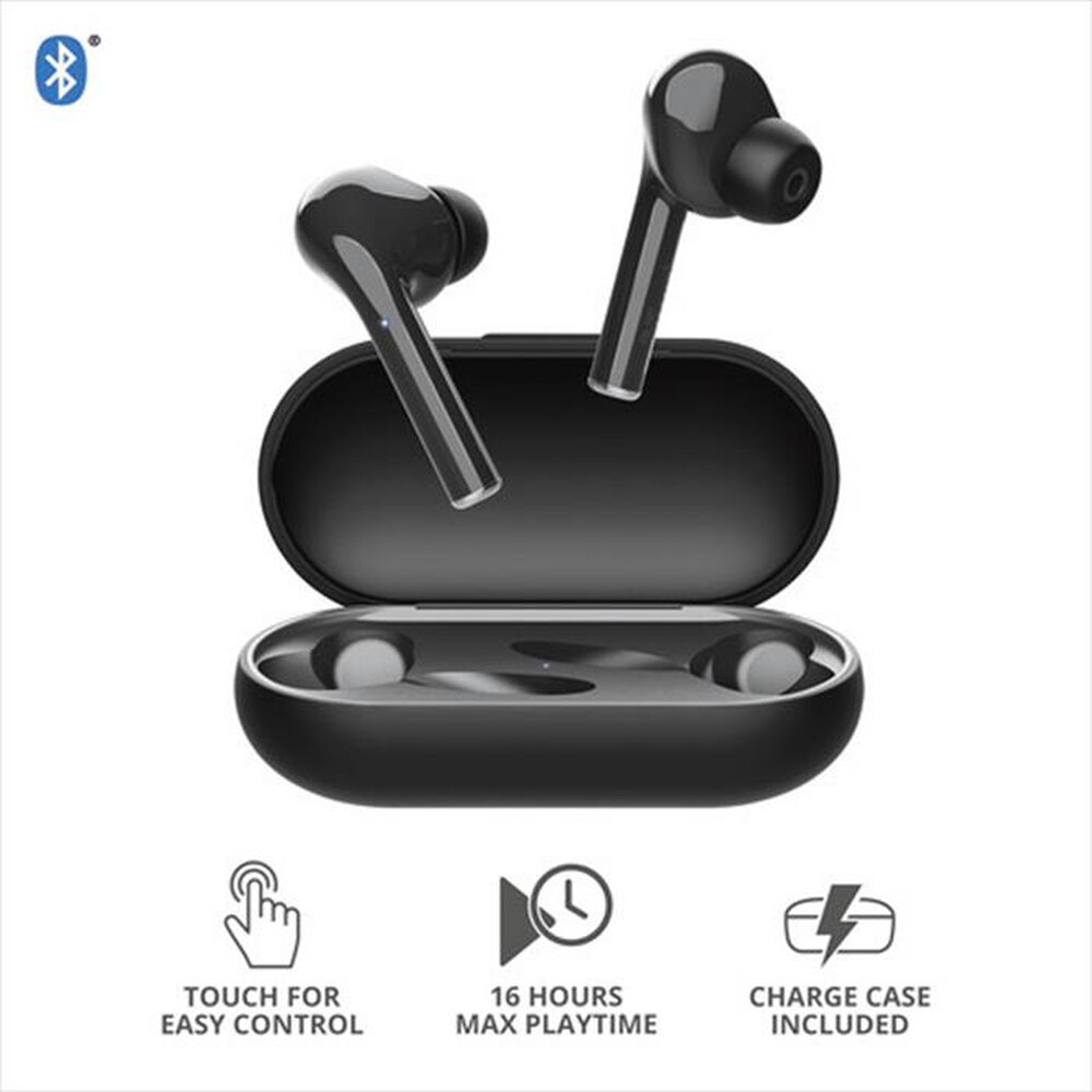 "TRUST - NIKA TOUCH BLUETOOTH EARPHONE-Black"