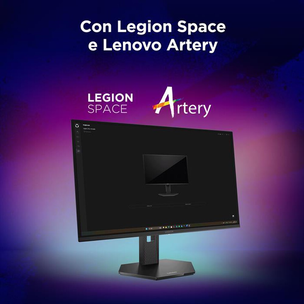 Immagine del prodotto LENOVO - Monitor OLED 26,5" LEGION 27Q-10 OLED 67E1GAC1IT-Black