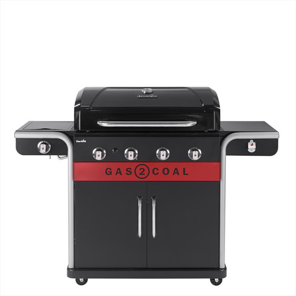 "CHAR-BROIL - BBQ GAS2COAL 2.0 4B F4+1-Black"