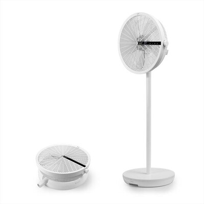 MACOM - Ventilatore a piantana SMONTY-bianco