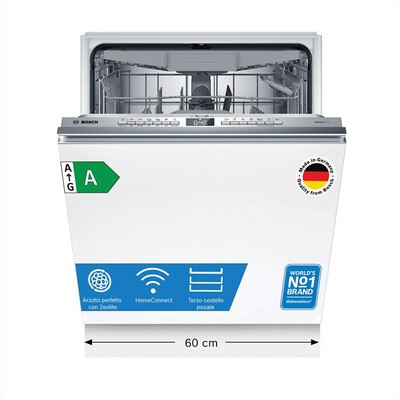 BOSCH - Lavastoviglie SMV6YCX02E Classe A 14 Coperti