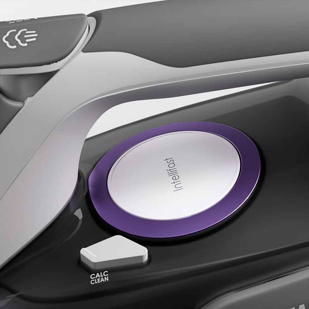 "IMETEC - FERRO DA STIRO A VAPORE INTELLIFAST-Grigio, Viola"