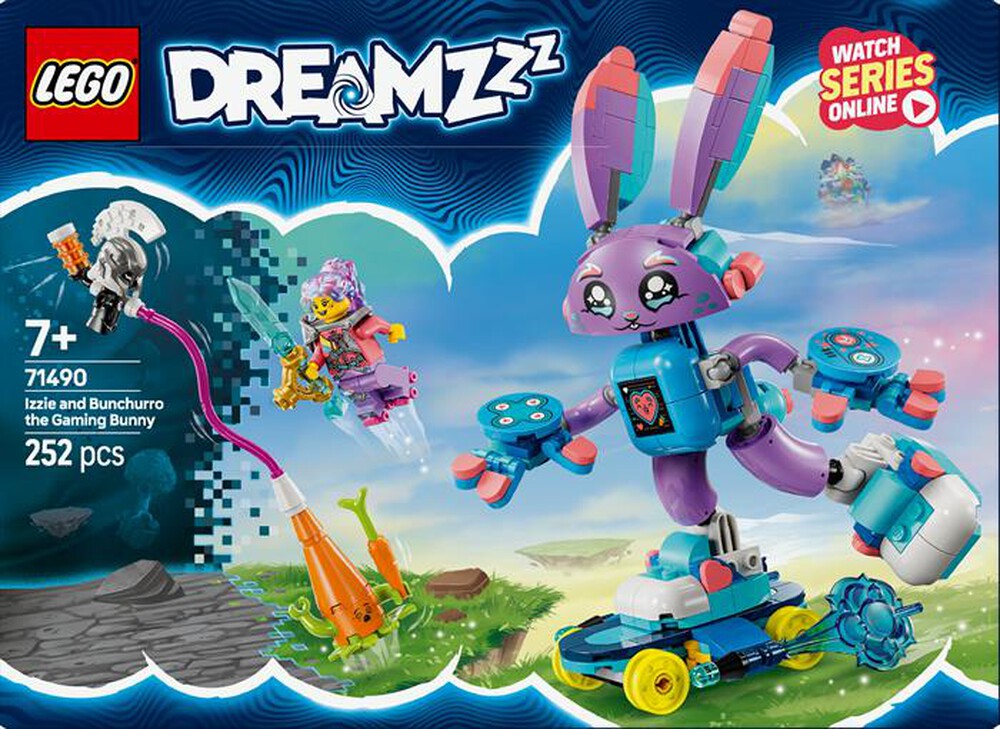 Immagine del prodotto LEGO - DREAMZzz Izzie e coniglio gaming Bunchurro 71490