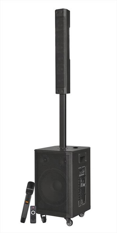 GLEMM - Sistema a colonna ricaricabile BAND SL-Nero